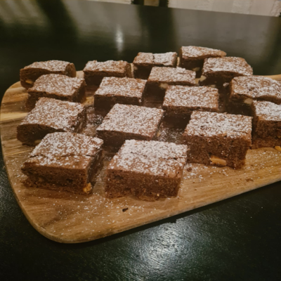 White Choc Chip Brownies